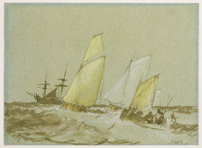 Shipping by Joseph Mallord William Turner